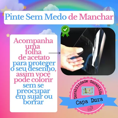 Kit 1 Livro Boobie Goods 50 Folhas + Caneta Touch 60 Cores